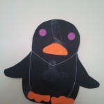 Pingouin en collage