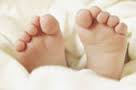 pieds de bébé