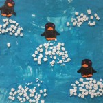 Activité manuelle de pingouins sur la banquise