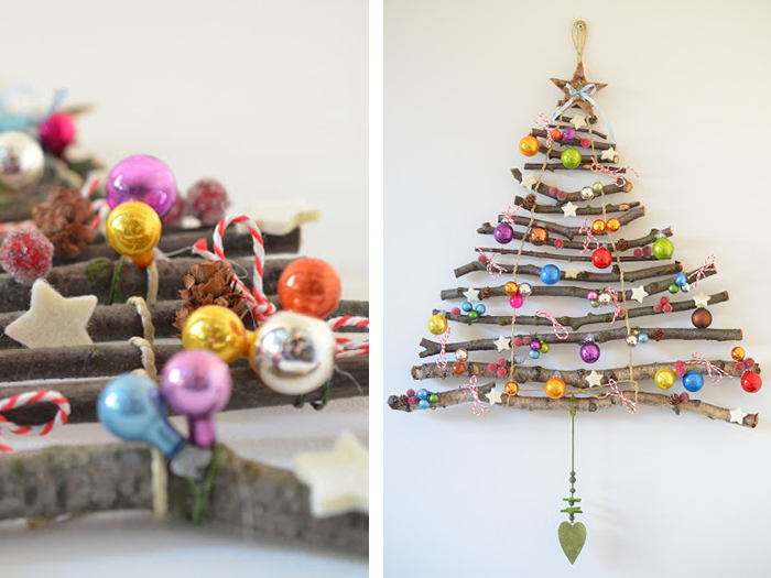 Sapin de noel en bois à fabriquer