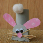 Lapin de Pâques à réaliser (Dès 2 ans et demi)