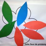 Activité collage pour enfant: Petite fleur et ses pétales