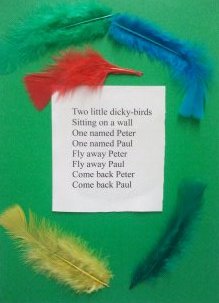 Nursery Rhymes Two little dicky birds
