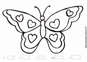 Coloriage Papillon Pour Apprendre Les Lettres Education Enfance Fr Coloriage Papillon Pour Apprendre Les Lettres Education Enfance Fr