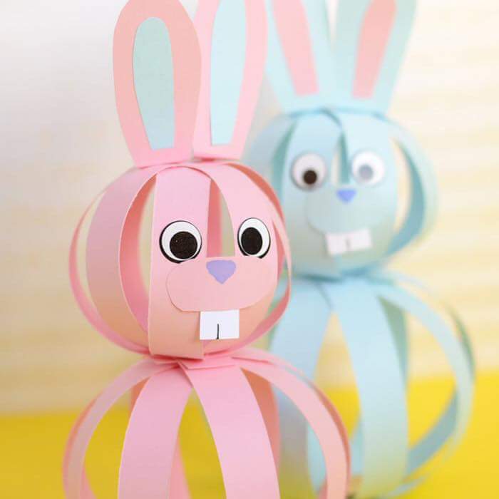 Lapins mignons en 3D