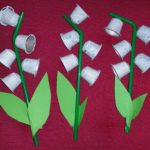 Activité manuelle pour le premier mai: brin de muguet