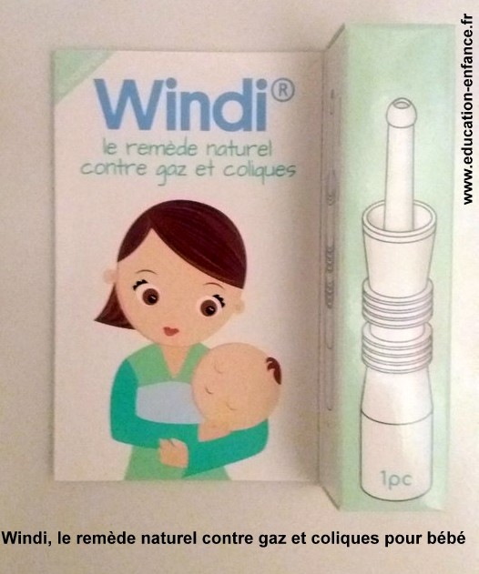 Windi, le remède naturel contre gaz et coliques du bébé