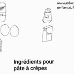Recette facile de la pâte à crêpes faite pour les enfants (Dès 2 ans)