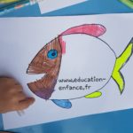 Coloriage d'un poisson, une activité idéale pour faire des farces lors du 1 er Avril!