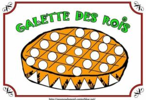 Galette des rois dessin