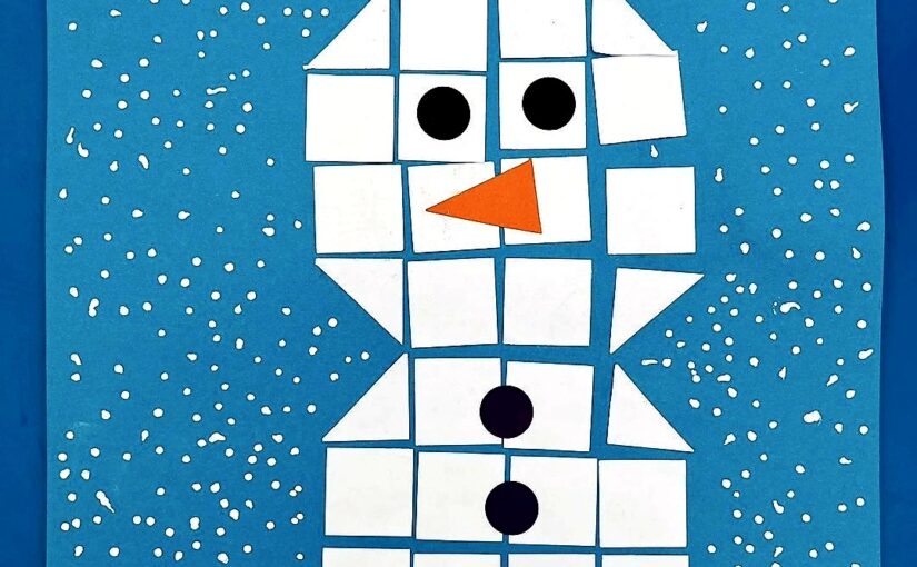 Fabriquer un bonhomme de neige (géométrie)