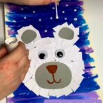 Réaliser un Ours polaire :activite manuelle pour enfant en maternelle