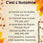 Chanson enfantine c'est l'Automne et sa bande son