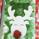 Rennes de Noël en peinture (Dès 2 ans)