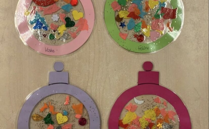 Boules de Noël à fabriquer