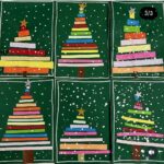 Réaliser un sapin de Noël en abordant la notion de grandeur(Maternelle)