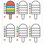 activité d'été: les algorithmes glacés colorés